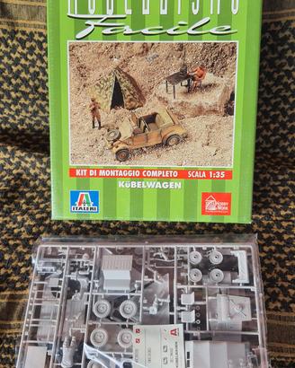 Italeri modellino jeep "Kubelwagen" 1:35