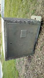 Cassetta contatore gas in calcestruzzo e inox