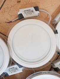 Faretti controsoffitto led luce bianca