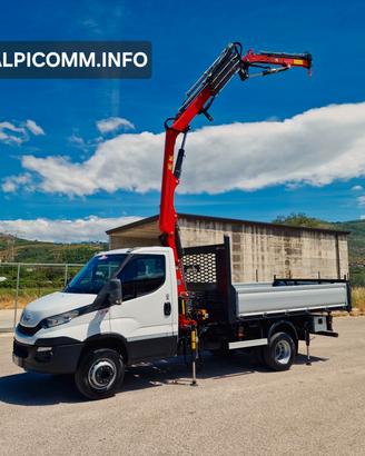 Iveco Daily 60c15 con gru NUOVA e cassone Ribaltab