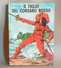IL FIGLIO DEL CORSARO ROSSO EDITRICE BOSCHI 1968