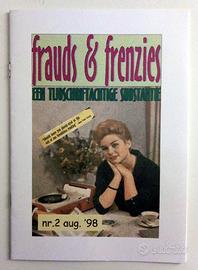 Fanzine FRAUDS & FRENZIES n. 2 agosto 1998 ENG