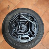 Ruota completa 15” 175/65R15 + kit ruotino scorta 