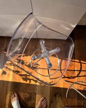 Sgabelli trasparenti metallo Calligaris Scavolini