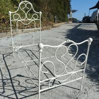 Letto in ferro battuto