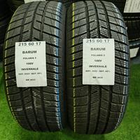 2 GOMME 215 60 17 BARUM INV RIF2633