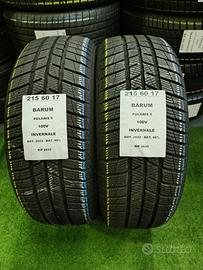 2 GOMME 215 60 17 BARUM INV RIF2633