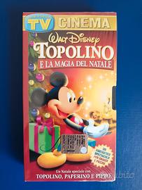 VHS WALT DISNEY TOPOLINO 