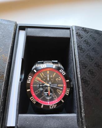 Guess W1155L1 uomo nero/rosso con scatola original