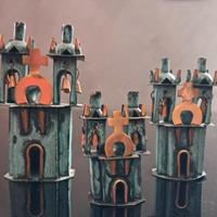 rappresen. in miniatura Torri chiese Ayacucho 