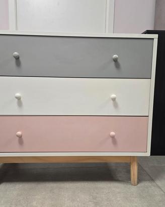 Cassettiera  stile nordico – 90×42×80