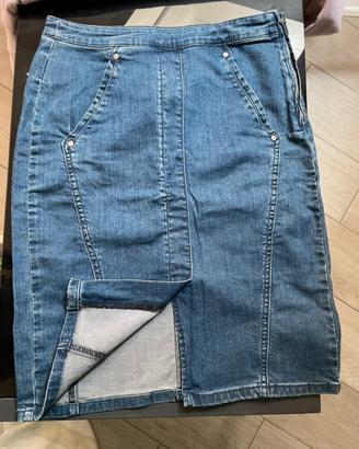 Gonna in jeans Diana Gallesi vintage