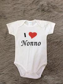 Set 2 Body Neonato per i nonni – 3-6 mesi