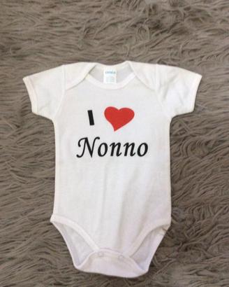 Set 2 Body Neonato per i nonni – 3-6 mesi
