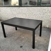 Tavolo allungabile alluminio antracite 150/210