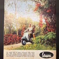 Lotto pubblicità Vespa anni ‘60