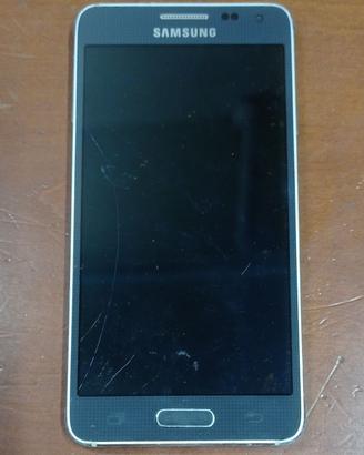 Samsung Galaxy Alpha G850F nero non funzionante