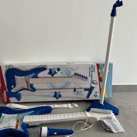 Chitarra con amplificatore e microfono Bontempi