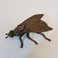 Mosca posacenere in ottone vintage anni '60