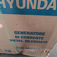 generatore di corrente a diesel silenziato