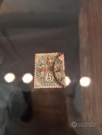 Francobollo francese per il Marocco 1901/1910