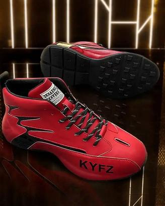 SCARPE DA GINNASTICA UOMO STESSIL COLORE ROSSO 