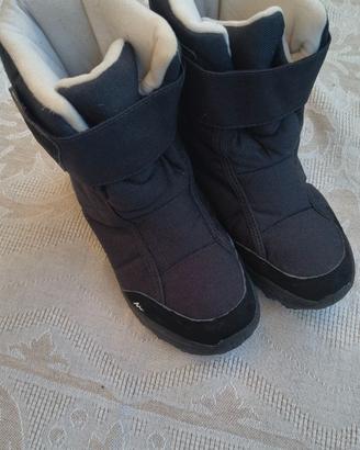 Stivali doposcì/neve Quechua Novadry n. 35 neri