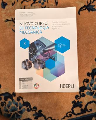 Libro Nuovo corso di tecnologia meccanica 3