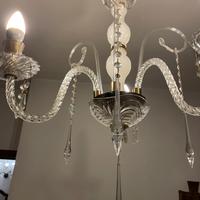 Lampadario in cristallo
