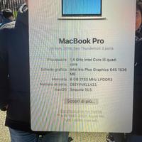 macbook pro 13 anno 2019
