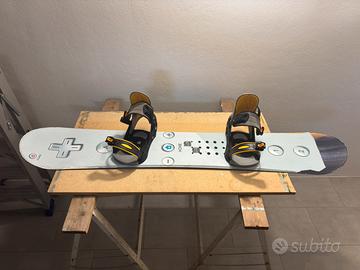 Tavola Sbowboard Quechua 158cm attacchi inclusi