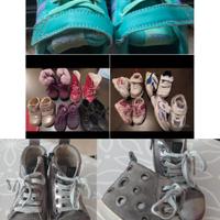 scarpe/stivaletti varie misure 5 e 10 euro