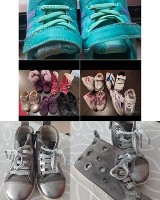 scarpe/stivaletti varie misure 5 e 10 euro