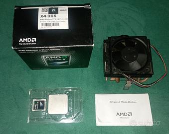 CPU PROCESSORE AMD PHENOM II X4 965 BLACK EDITION