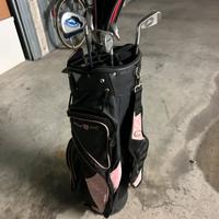 Sacca con mazze da golf