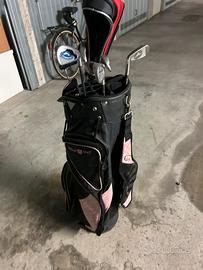 Sacca con mazze da golf