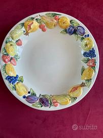 Porta frutta centrotavola Ceramica del Ferlaro