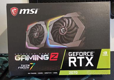 MSI GeForce RTX 2070 Gaming Z 8GB con scatola