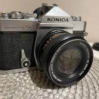 Konica Autoreflex T3 con 28mm originale