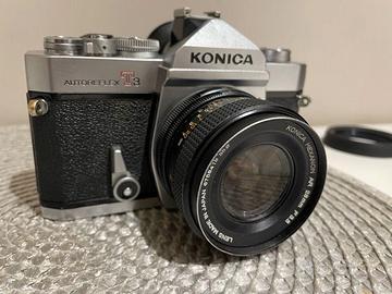 Konica Autoreflex T3 con 28mm originale