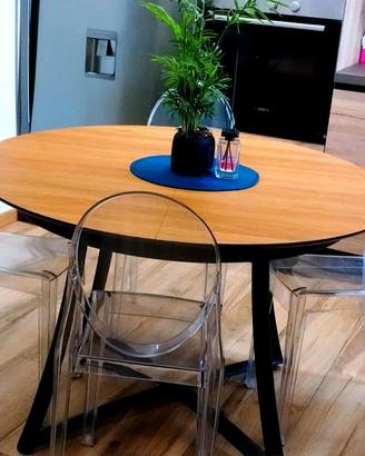 Set 4 sedie originali Kartell Victoria Ghost 
