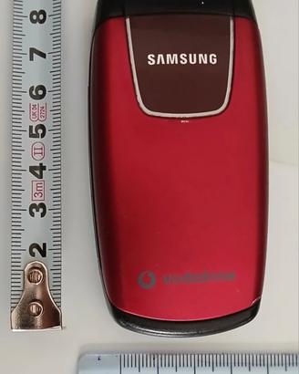 Samsung SGH - C270 cellulare di colore rosso