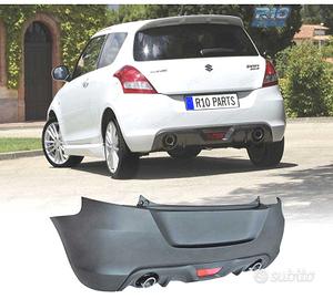 PARAURTI POSTERIORE SUZUKI SWIFT 10-17 LOOK SPORT 