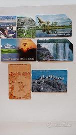 6 carte tel. altre nazioni: Bolivia (4) Corea (2)