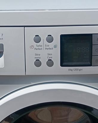 Lavatrice Bosch 8kg 1200giri. 