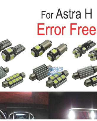 KIT 13 LAMPADE LED INTERNE PER OPEL ASTRA H OPC GT