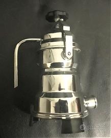 Antica caffettiera da viaggio