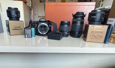 Kit fotografico canon 1100d
