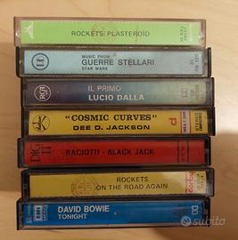7 AUDIOCASSETTE ANNI 70/80