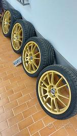 cerchi in lega OZ  RACING  8x18 / 5 FORI / ET 45